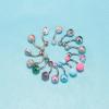 16Pcs Belly Button Rings Surgical Steel Belly Ring Navel Rings Belly Piercing Naval Piercing Jewelry