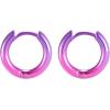 1 Pair Mix Color Hoop Earrings for Women Surgical Stainless Steel Huggie Earrings for Men Hypoallergenic Mens Earrings Cartilage