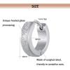 4 Pairs Surgical Steel Huggie Hoop Mens Earrings Cartilage Hypoallergenic Earrings Small Hoop Earrings Set for Men Women