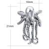 Octopus Ear Cuff for Non Pierced Ears Surgical Steel Cuff Earrings for Women Cool Mens Fake Earrings Ear Crawler Earrings