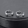 Punk Stainless Steel Skull Star Helix Clip On Earrings Ear Cuffs Ear Wraps Non Piercing Earrings for Women (#3)