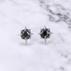 Variety Vintage Punk Surgical Steel Cubic Zircon Stud Earrings for Men Women Hypoallergenic Ear Stud(#13)