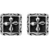 Multiple Retro Punk Earrings Shield Skull Shaped Stainless Steel Stud Earrings for Men Women(#6)