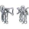 Octopus Ear Cuff for Non Pierced Ears Surgical Steel Cuff Earrings for Women Cool Mens Fake Earrings Ear Crawler Earrings