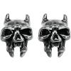 Vintage Tiger Earrings for Men Stainless Steel Animal Gothic Punk Stud Earrings Nickel Free (#14)