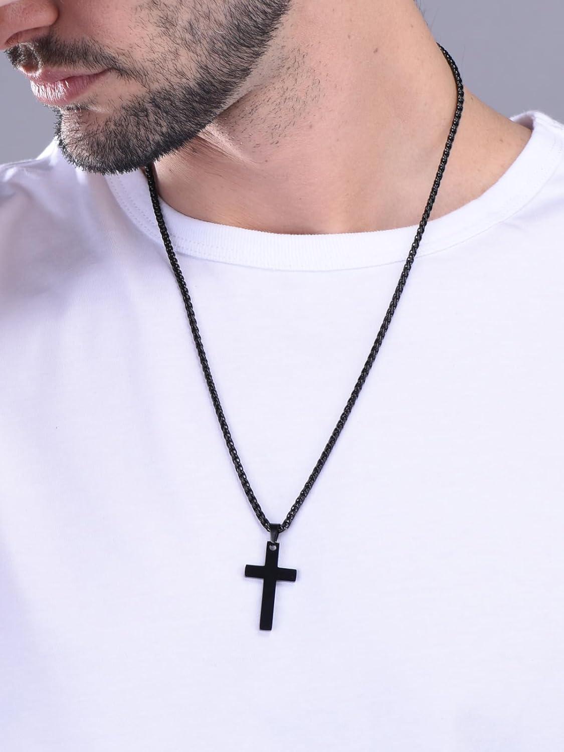 imageChainsHouse 2MM Snake Chain Necklace for Men 14K GoldBlackStainless Steel Simple Chains for Pendants or Solo Wear Hypoallergenic Mens Jewelry Gift for Father 16quot30quot LengthH Black3mmW