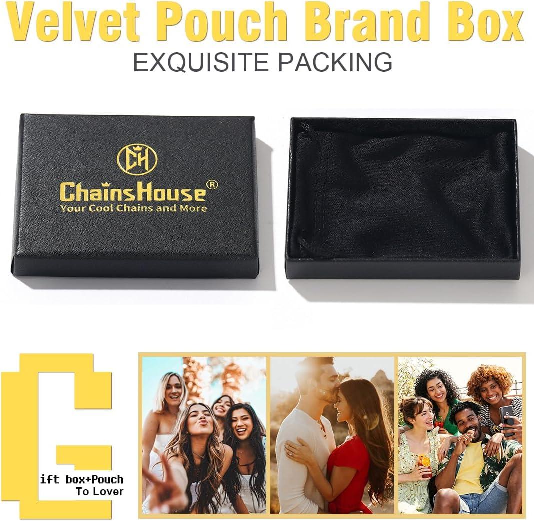 imageChainsHouse Cubic Zirconia Cross Necklace for Women Elegant Layered Cross Pendant Religious Crucifix Tiny Cross Necklaces for Women Girls Send Gift Boxb Inlaid CZ Gold