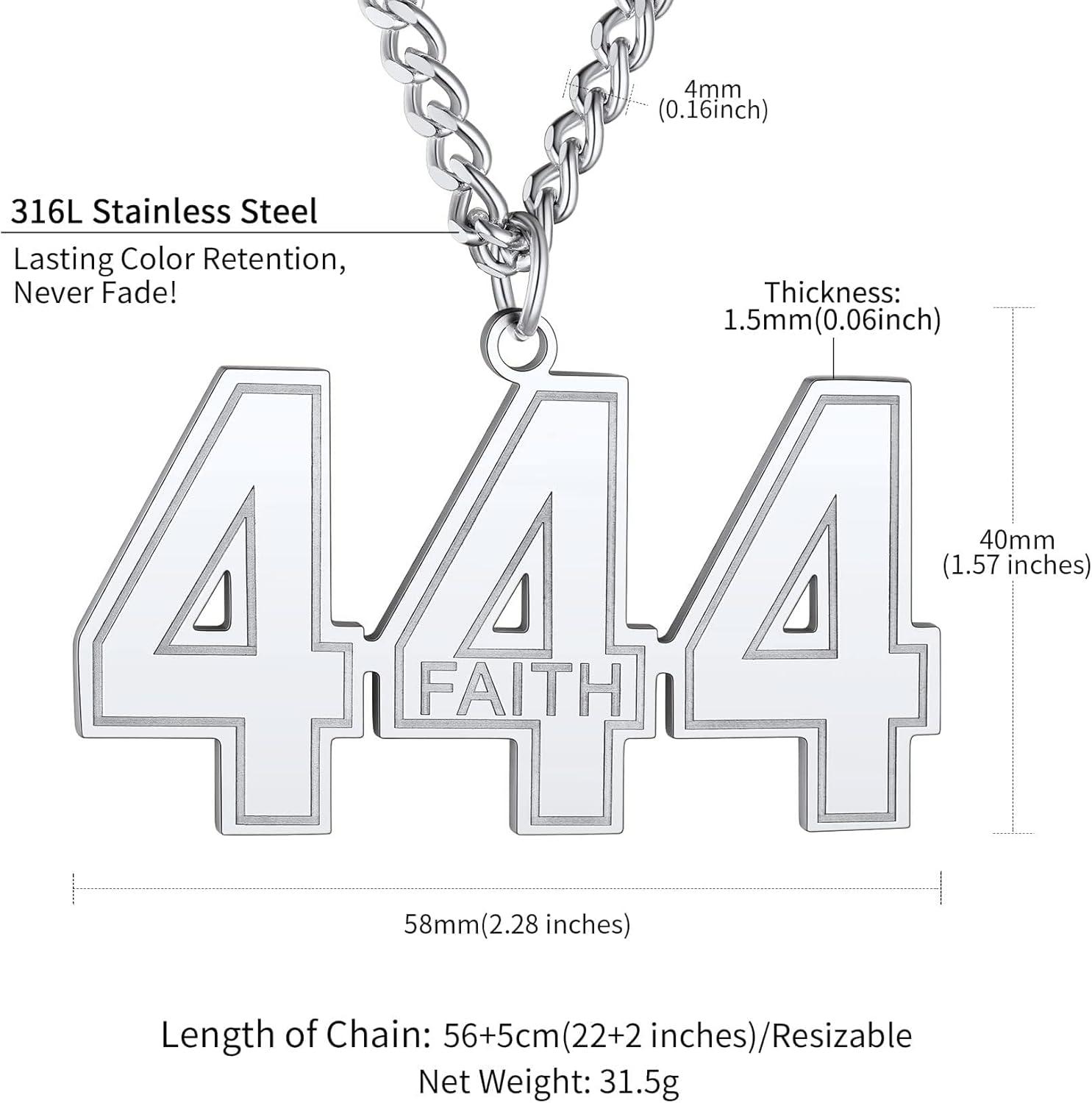 imageChainsHouse Men 09 Jersey Number Necklace Custom Necklace BaseballBasketballFootball with Number Personalized Number Pendant Stainless Steel Chain Sports Necklaces for Men Women with Gift Box001999 Number Name CustomSteel
