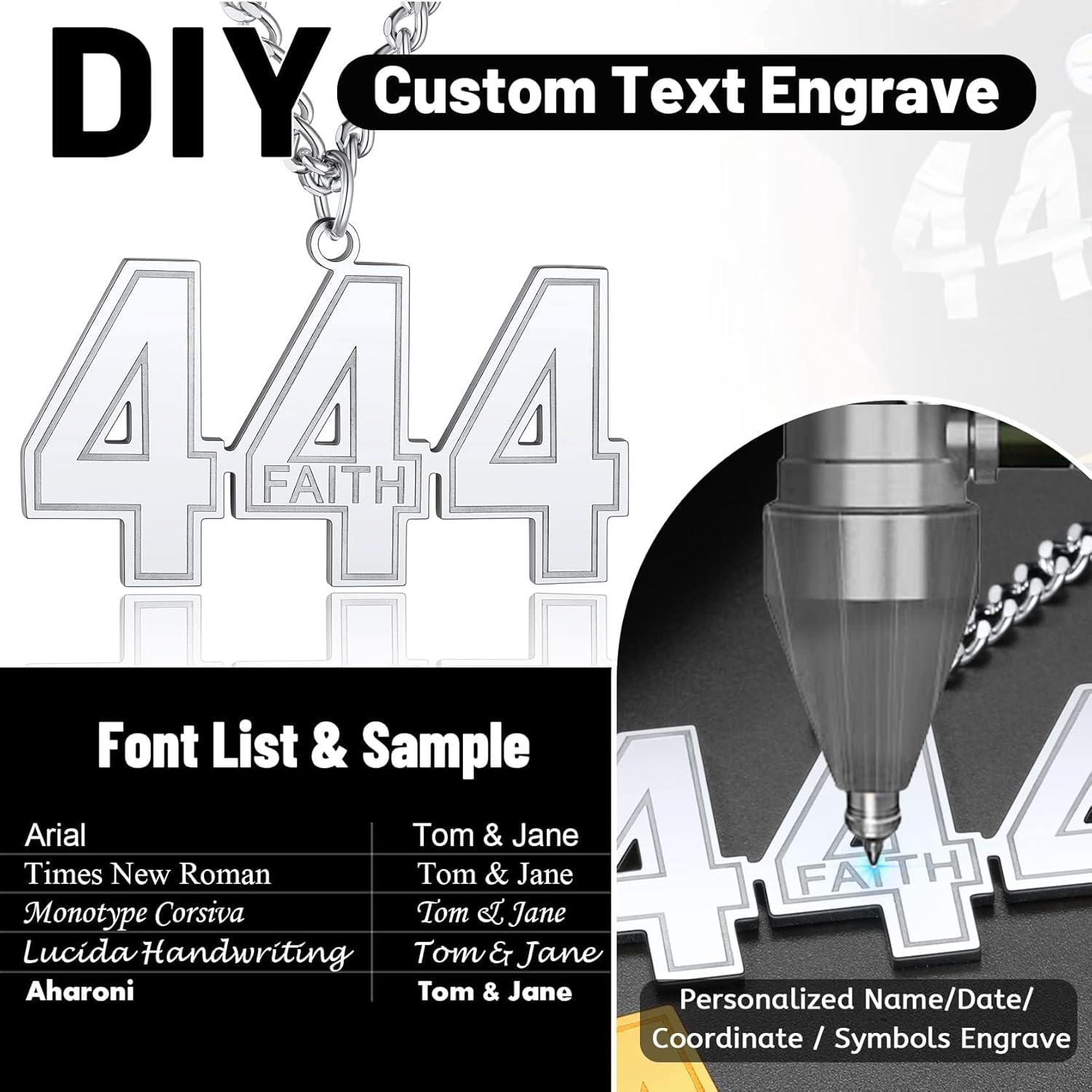 imageChainsHouse Men 09 Jersey Number Necklace Custom Necklace BaseballBasketballFootball with Number Personalized Number Pendant Stainless Steel Chain Sports Necklaces for Men Women with Gift Box001999 Number Name CustomSteel