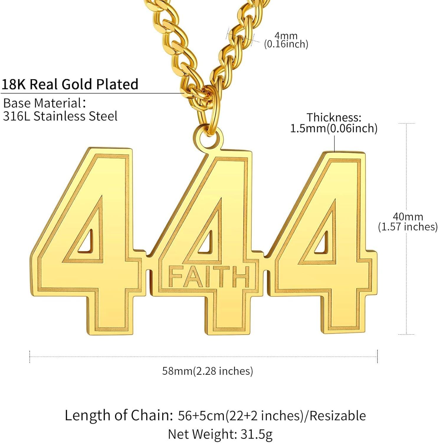 imageChainsHouse Men 09 Jersey Number Necklace Custom Necklace BaseballBasketballFootball with Number Personalized Number Pendant Stainless Steel Chain Sports Necklaces for Men Women with Gift Box001999 Number Name CustomGold