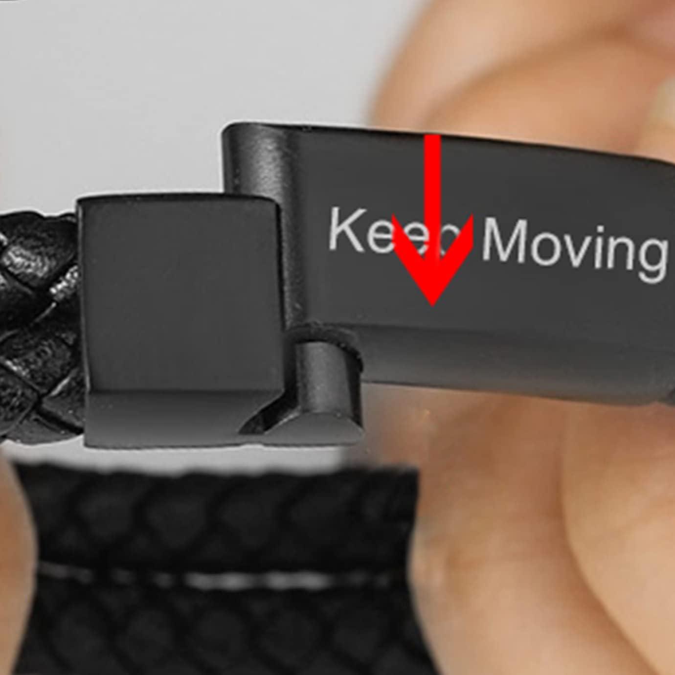 imageChainsHouse Mens Wrap Braided Leather Black Bead Bracelets Bangles Vintage Star of DavidWing SkullTemplar Cross Genuine Leather Bracelet Customize Available Size 758390 Inch Send Gift BoxB BeadBlack ClaspCustom