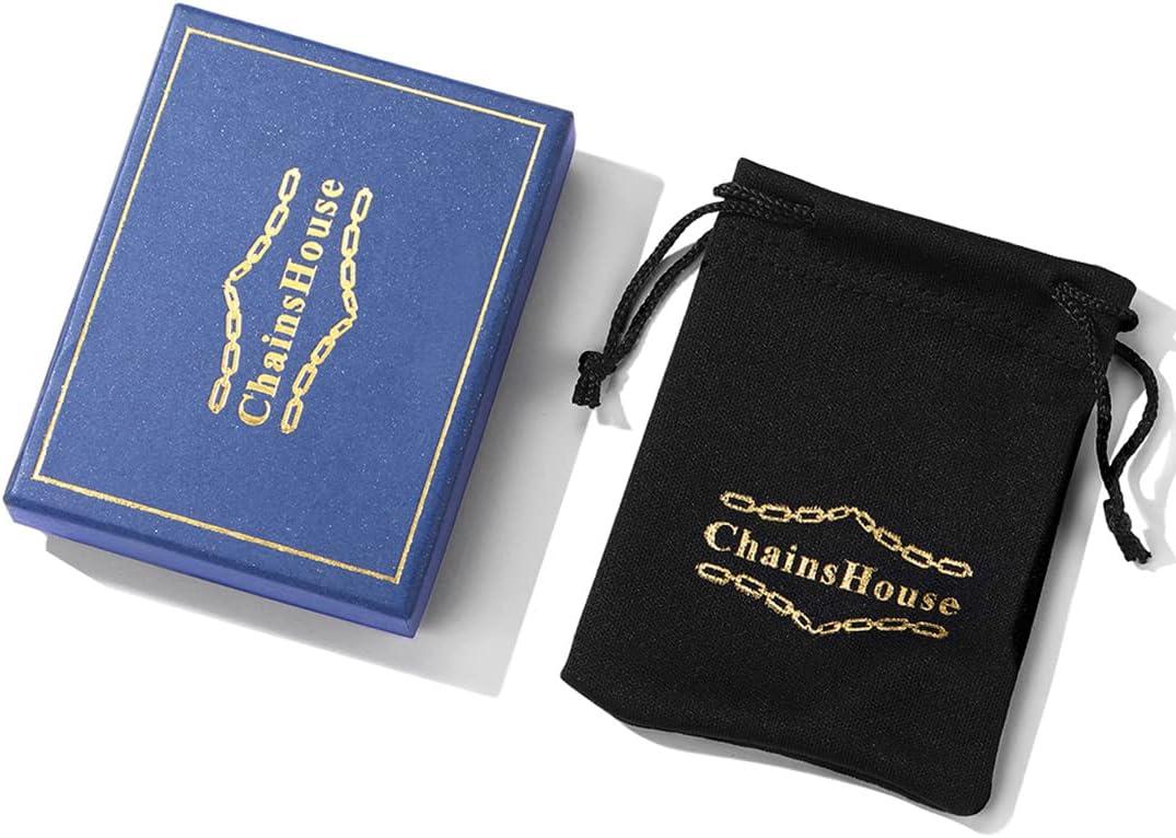 imageChainsHouse Personalized Photo Necklace Men Women Stainless Steel18K Gold Plated Chain Custom Picture Image Engrave Text RectangularHeartOvalDogtag Pendant DIY Memorial JewelrySend Gift BoxL Round Shape PhotoTextSteel