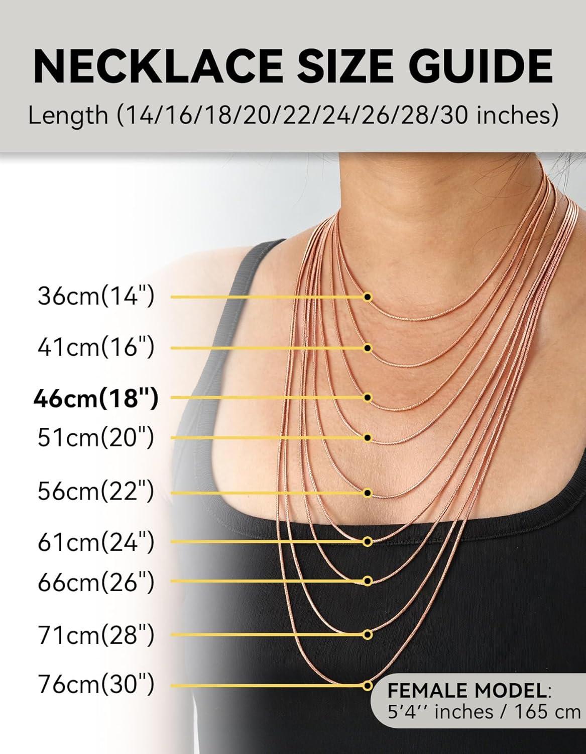 imageChainsHouse Snake Chain Necklace for Women 12mm 1430quot Adjustable with 5cm Extender for Pendants Lockets Rose GoldStainless SteelBlack14K Gold Hypoallergenic Dainty Jewelry GiftA Rose Gold