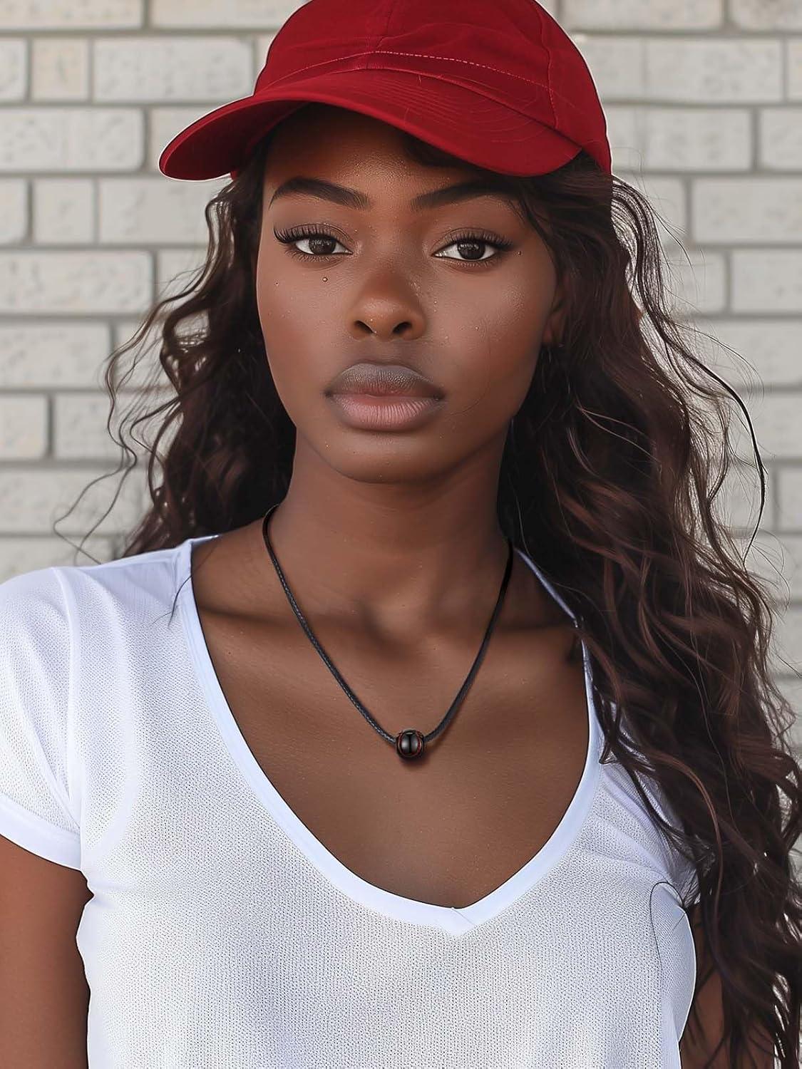 imageChainsHouse Sports FootballBasketballVolleyballBaseballRugby Necklace for Men Women GoldBlackSolid Stainless Steel 3D Ball Sport Necklaces Charm Pendants Sports Fan Ball Jewelry Gifts04 BaseballBlack