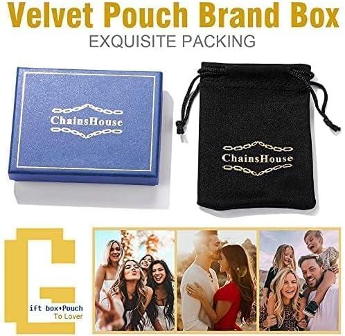 imageChainsHouse Stainless Steel Cuban Link Bracelet for Men 5mm7mm9mm12mm Width 75quot83quot9quot Length Black18K Gold Plated Chain Wrist Bracelets for Men with Gift Boxc 9mm widthgold