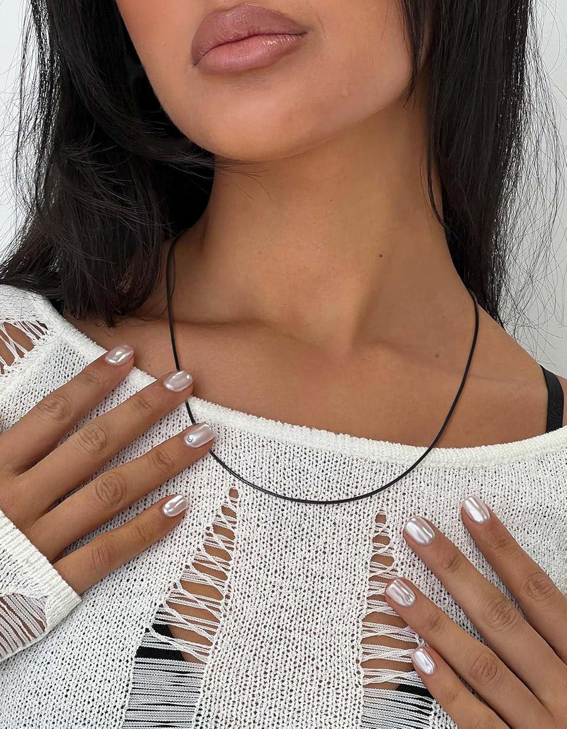 imageChainsHouse Waterproof Braided Black Leather Necklace Cord with Clasp Men Women DIY Rope Chain for Pendant Customize Available 1523mm Width 1618202224262830quot Length with Gift Boxd Black 15MM WideStainless Steel Clasp