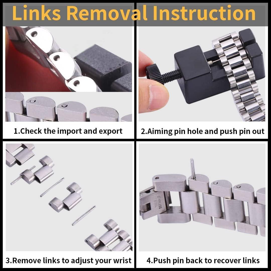 imageChainsHouse Wristband ID Bracelets for Men Stainless Steel18K GoldBlack Metal Plated Personalized Engrave Chunky Bracelet Bangle with Removal Tool 15MM155MM Width 827866 Inch Lengtha 10mm widthSteel