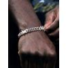 ChainsHouse Barbed Wire Bracelet, Cuban Link Chain Bracelet for Men, Stainless Steel Gothic Punk Thorns Hand Chain, Hip Hop Jewelry, 5/7/9/12mm Width, 7″-8.3″ Length, Send Gift Box(C-9mm-Stainless Steel)