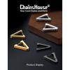 ChainsHouse Stud Earrings for Men Women,316L Stainless Steel/14K Gold/Black Plated Metal, Punk Hypoallergenic Surgical Huggie Hoop Earrings Mens Jewelry Piercing Hoop Earrings(A: Black-Triangle(1 Pair))