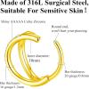 ORANGELOVE Double Open Stack CZ Nose Ring Hoop 316L Surgical Steel Helix Rook Conch Cartilage Daith Tragus Earrings Hinged Segment Nostril Piercing Septum Clicker 20G 18G 16G Lip Ring(1pc/20G 10mm Gold/Clear CZ)