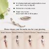 ORANGELOVE G23 Titanium 14G Belly Button Rings for Women Hinged Hoop Clicker Belly Ring Reverse Curved Navel Ring Floating Navel Barbell Piercing Jewelry 14 Gauge 8mm 10mm 12mm 14mm(Silver)