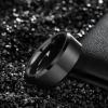 TRUMIUM 2mm 4mm 6mm 8mm 10mm Tungsten Ring Wedding Band for Women Men Bevel Edges Brushed Comfort Fit Size 4-15(Black 8mm I Love You)