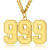 001~999 Number & Name Custom-Gold
