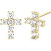 Cross Stud-Gold
