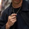 TRUMIUM 18K Gold Plated Signet Rings for Men Women Black Onyx inlay Silver Gold Wedding Bands Lightweight Thick Statement Ring Comfort Fit Size 7-13(Square Gold Plated)