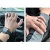 TRUMIUM 4mm 6mm 8mm Tungsten Rings for Men Women Engagement Wedding Band Brushed Black Comfort Fit Size 4-15(8mm Black)