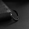 TRUMIUM 4mm 6mm Tungsten Rings for Men Women Black and Blue Wedding Bands Beveled Edges Comfort Fit Size 4-15(Black-4mm High Polished)
