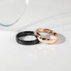 TRUMIUM 6mm 8mm Tungsten Rings for Men Women Hammered Black Gold Wedding Bands Matte Finished Engagement Promise Couple Ring Size 6-14(4mm Rose Gold)