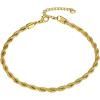 M: twisted rope-6mm-gold