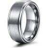 8mm silver plated