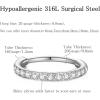 ORANGELOVE 20G 18G 16G Clear CZ Nose Ring Hoop 316L Surgical Steel Seamless Silver Septum Ring Clicker Jewelry Cartilage Earring Ear Piercing Hoop Earrings for Women Men Helix Rook Lobe Conch Tragus Daith Lip Hinged Piercing Jewelry with Cubic Zirconia(1pc/Clear CZ 20G 8mm Silver)