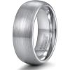 8mm Silver Dome