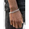 ChainsHouse Cuban Link Bracelet for Men, Stainless Steel Mens Bracelet 3MM/6MM/9MM/12MM Width Cuban Chain Wrist Bracelets, 6.3″-8.3″ Length, Send Gift Box(C-9MM-Stainless)