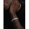 ChainsHouse Cuban Link Bracelet for Men, Stainless Steel Mens Bracelet 3MM/6MM/9MM/12MM Width Cuban Chain Wrist Bracelets, 6.3″-8.3″ Length, Send Gift Box(D-12MM-Stainless)