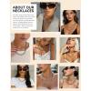 ChainsHouse Cuban Link Chain for Women Chunky Gold Necklace Stainless Steel/Gold Plated Choker Necklaces for Women, 12/16/20 mm Width Thick Chain Choker Punk Hip-Hop Jewelry,18-20″(B: 16mm-Gold)