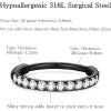 ORANGELOVE 20G 18G 16G Clear CZ Nose Ring Hoop 316L Surgical Steel Seamless Silver Septum Ring Clicker Jewelry Cartilage Earring Ear Piercing Hoop Earrings for Women Men Helix Rook Lobe Conch Tragus Daith Lip Hinged Piercing Jewelry with Cubic Zirconia(1pc/Clear CZ 20G 10mm Black)