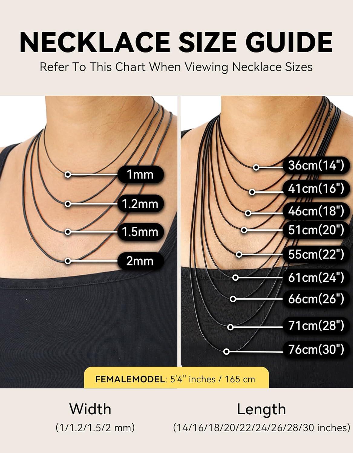 imageChainsHouse Snake Chain Necklace for Women 12mm 1430 Adjustable with 5cm Extender for Pendants Lockets Rose GoldStainless SteelBlack14K Gold Hypoallergenic Dainty Jewelry GiftP 2MMBlack