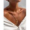 ChainsHouse Snake Chain Necklace for Women 1.2mm, 14-30″ Adjustable with 5cm Extender for Pendants Lockets, Rose Gold/Stainless Steel/Black/14K Gold Hypoallergenic Dainty Jewelry Gift(G: 1.5MM-Gold)