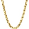 ChainsHouse Personalized Cuban Link Chain for Men Women,Custom Engraved 1-6 Names,5mm/7mm/9mm/12mm Width Chain Name Necklace with Gift Box,Hypoallergenic & Waterproof(F-Gold-Men-9mm width)