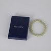 TRUMIUM Jade Bracelet for Women 6mm Beads | Natural Jade Stone, Stretch Fit, Gift Box Included, Round Beads, Green Color