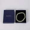 TRUMIUM Jade Bracelet for Women 6mm Beads | Natural Jade Stone, Stretch Fit, Gift Box Included, Round Beads, Green Color