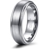6mm silver plated