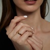 TRUMIUM 2mm 4mm 6mm 8mm Tungsten Wedding Band Ring for Men Women(4mm 24k gold plated)
