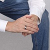 TRUMIUM 4mm 6mm 8mm Tungsten Ring Wedding Band for Men Women Two Tone Rings(6mm Silver Bevel)