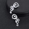 2G-5/8” Stainless Steel Double Flared Screw Ear Gauges Wings Ear Tunnels Ear Plugs Expanders Body Piercing Jewelry