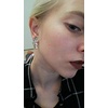 2G-5/8” Stainless Steel Double Flared Screw Ear Gauges Wings Ear Tunnels Ear Plugs Expanders Body Piercing Jewelry